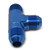 12AN Flare Tee Adapter Fitting With Blue Finish | RUS661050