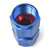 10AN Straight Swivel Coupler Adapter Fitting With Red/Blue Finish | RUS640020