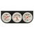 Gauge, Console, 2", 270 Sweep, Mech, White, Silver, 8000 Series | EQG8200