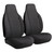 TR40 Series - Wrangler Saddleblanket Semi-Custom Fit Car St Cvr - Solid Blk | 947TRS401 BLACK