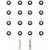 Engine Valve Stem Oil Seal Set | 557SS 72878-1