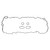 Engine Oil Pan Gasket Set 0 Bolt Hole Multi Piece Gasket | 557OS 30844 R