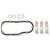 Engine Oil Pan Gasket Set High-temperature Rubber-coated fiber | 557OS 30806