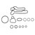 Engine Oil Cooler Gasket Set | 557ES 73215