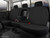 SP80 Series - Seat Protector Poly-Cotton Custom Fit Rear Seat Cover - Black | 947SP82-92 BLACK