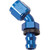 10AN Twist-Lok 45 Degree Hose Ends With Blue Finish | RUS624100