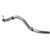 Exhaust Tail Pipe 3" Inlet (OD) 3" Outlet (OD) | WEX55421