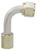 90° Female O-Ring, Aluminum, Standard Diameter Beadlock, A/C Fitting | 4SE14212