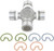 Universal Joint; Non-Greaseable; 1330-F SPEC Series; 1.062 Caps X 1.125 Caps | SPI5-7438X