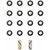 Engine Valve Stem Oil Seal Set | 557SS 72861