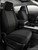 Oe™ Custom Seat Cover; Tweed; Charcoal; Bucket Seats; Adjustable Headrests; | 947OE39-43 CHARC