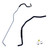 17mm Male Invented Flare x 3/8" I.D. Hose | EPS93188