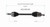 12-13 Honda Civic (Sedan) CV Axle Assembly  - Front Left | GSPNCV36183