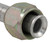 Straight Female Flare, Aluminum, Standard Diameter Beadlock, A/C Fitting | 4SE10408