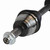 Hyundai, Kia CV Axle Assembly  - Front Right | GSPNCV75083