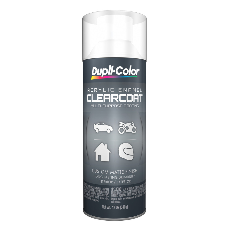 Duplicolor General Purpose Acrylic Enamel Matte Crystal Cl Duplicolor General Purpose Acrylic Enamel Matte Crystal Cl