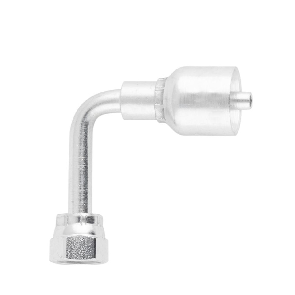Parker ORFS Hose Insert 1/4in X 9/16in X 18in Female 90° Swept Swivel (Long) - Sparex Part S.3820904