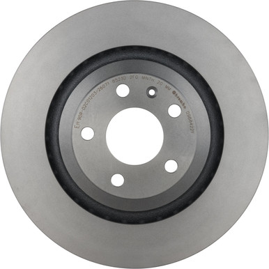 Vented Rear Disc Brembo Premium Coated Vented Rear Disc Brake Rotor