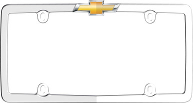 Cruiser Accessories Chevrolet License Plate Frame (Chrome, G