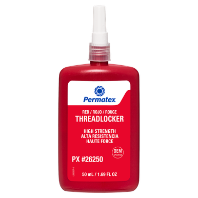 Permatex Red High Strength 262 Threadlocker - 50mL