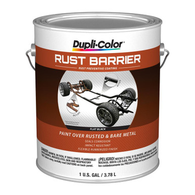 Duplicolor Rust Barrier, Flat, Black - 3.78L