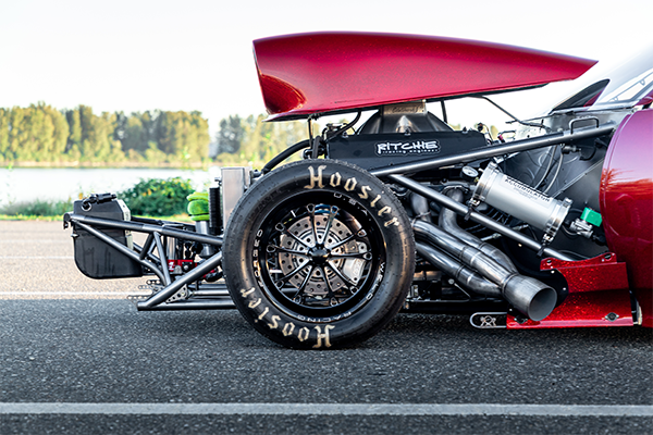 1968 Chevrolet Camaro Doorslammer Hoosier Tires & Brian Ritchie Engine