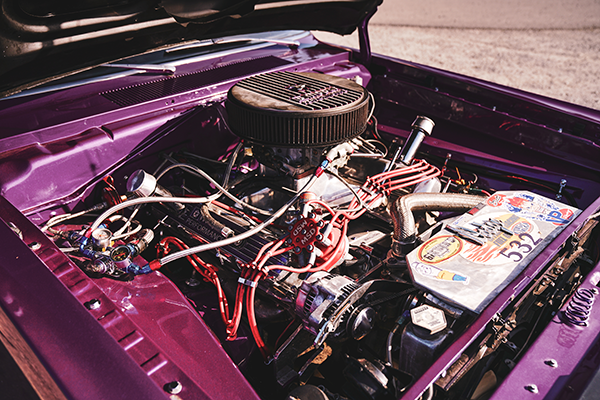 1970 Dodge Dart Engine Bay