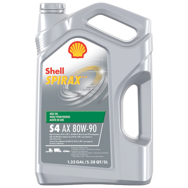 Shell Oil Spirax S4 AX 80W90 Heavy Duty Gear Oil - 5L