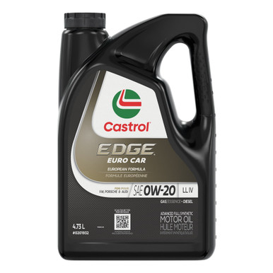 Castrol Edge Euro Car LL IV - 0W20 Synthetic Engine Oil - 4.