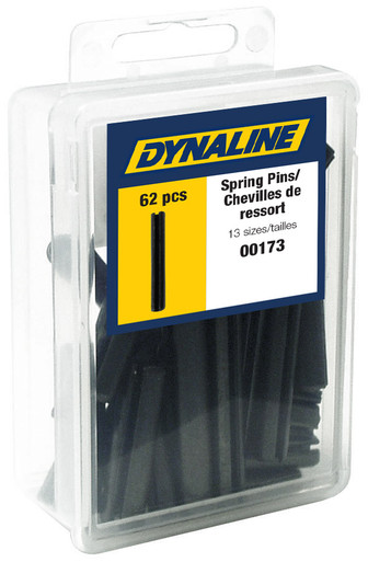 Dynaline Spring Pin Dynakit 13 Sizes / 62 Pieces