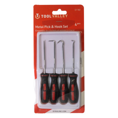 2-Piece Double Ended Scribe Pick Set - Car Auto Oil Seal O Ring Hook Tool Kit