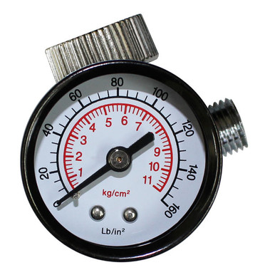 1/4 in. Air Pressure Regulator with Gauge