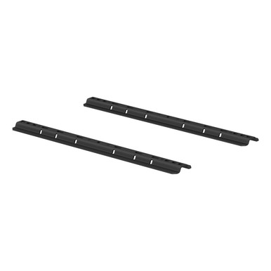 5u Rails CURT Universal 5th Wheel Base Rails, 25K (Carbide Black)