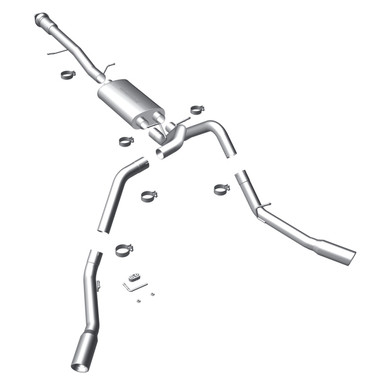Walker Silenciador Quiet-Flow SS 22783 De Ajuste Directo Para Tubo De Escape De 1.875 Pulgadas (OD) Para Toyota Corolla