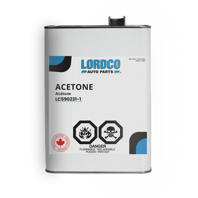 Lordco Auto Parts Acetone - 3.78L