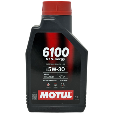 Motul 6100 SYN-nergy 5W30 Synthetic Engine Oil - 1L