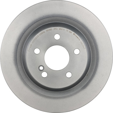 Vented Rear Disc Brembo Premium Coated Vented Rear Disc Brake Rotor