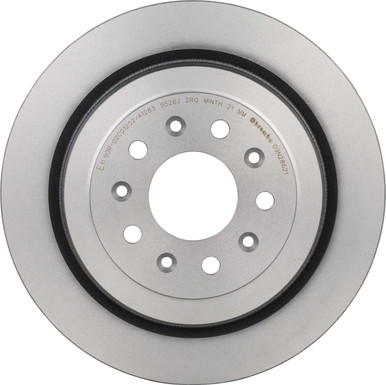 Vented Rear Disc Brembo Premium Coated Vented Rear Disc Brake Rotor