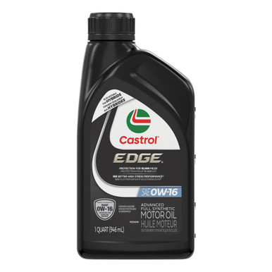 Castrol Edge 0W16 Synthetic Engine Oil - 946mL
