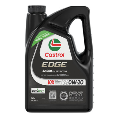 Castrol Edge 0W20 Synthetic Engine Oil - 5L