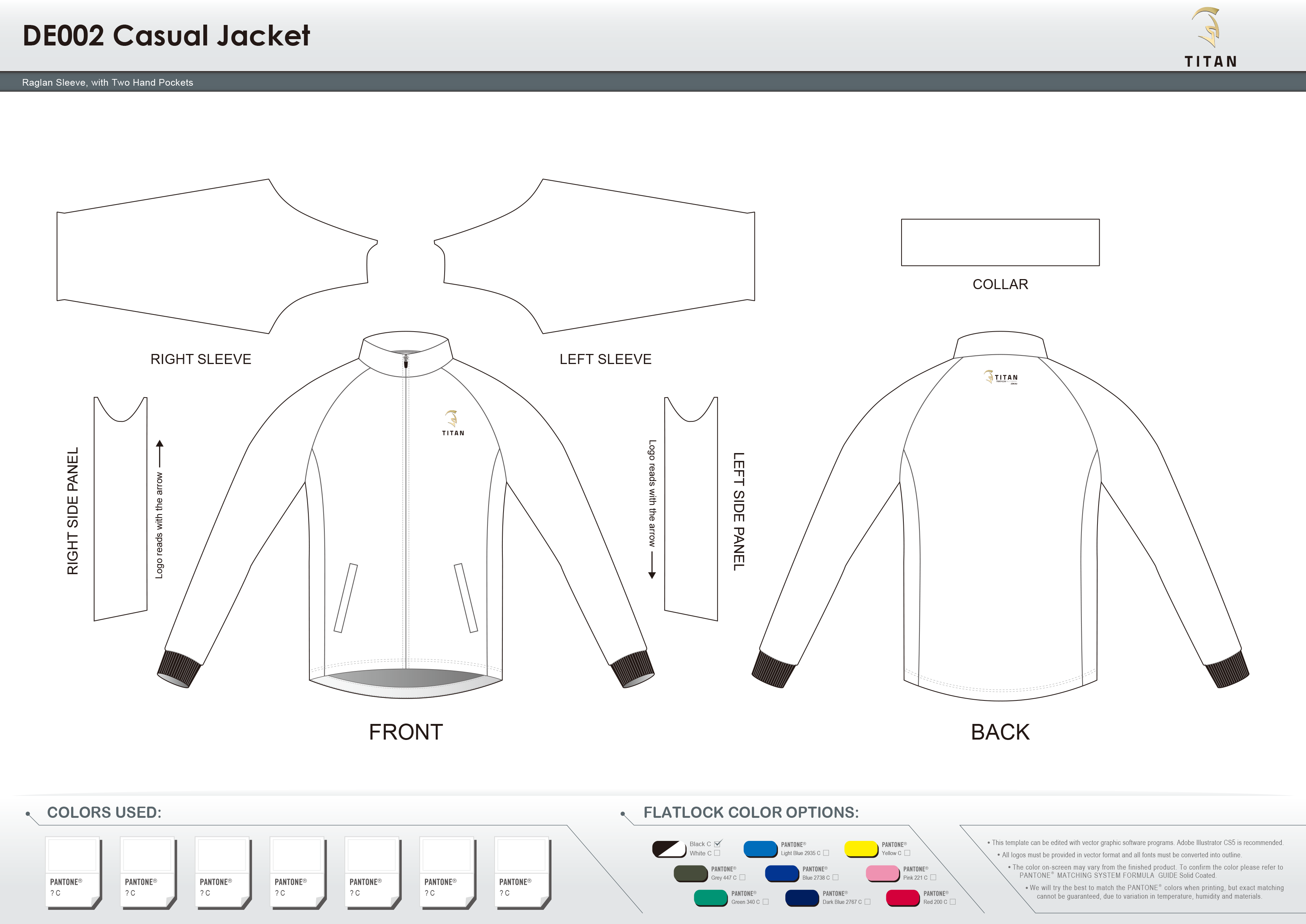 DE002 Casual Jacket