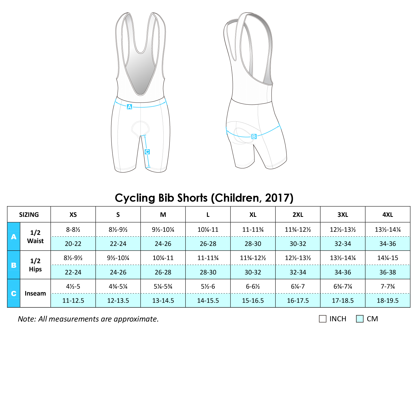 Cycling BiB Shorts 2017