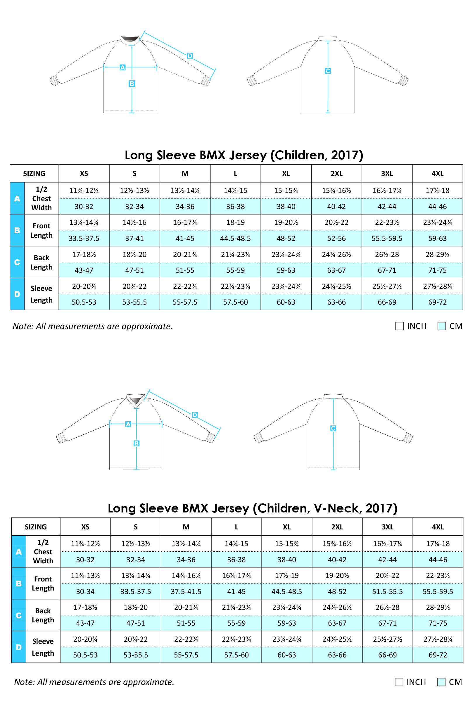 Long Sleeve BMX Jersey 2017