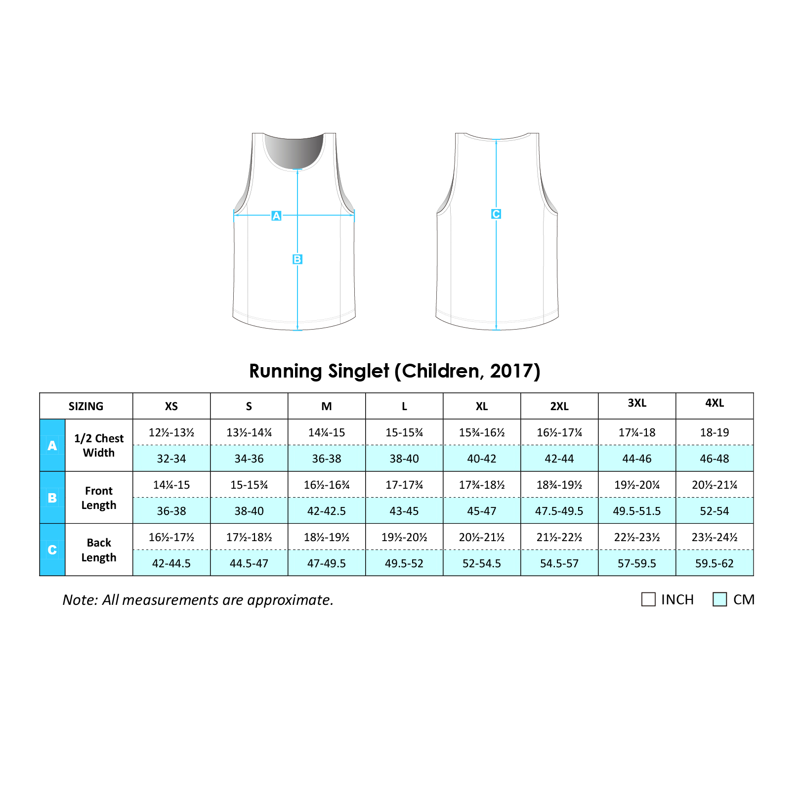 Running Singlet 2017