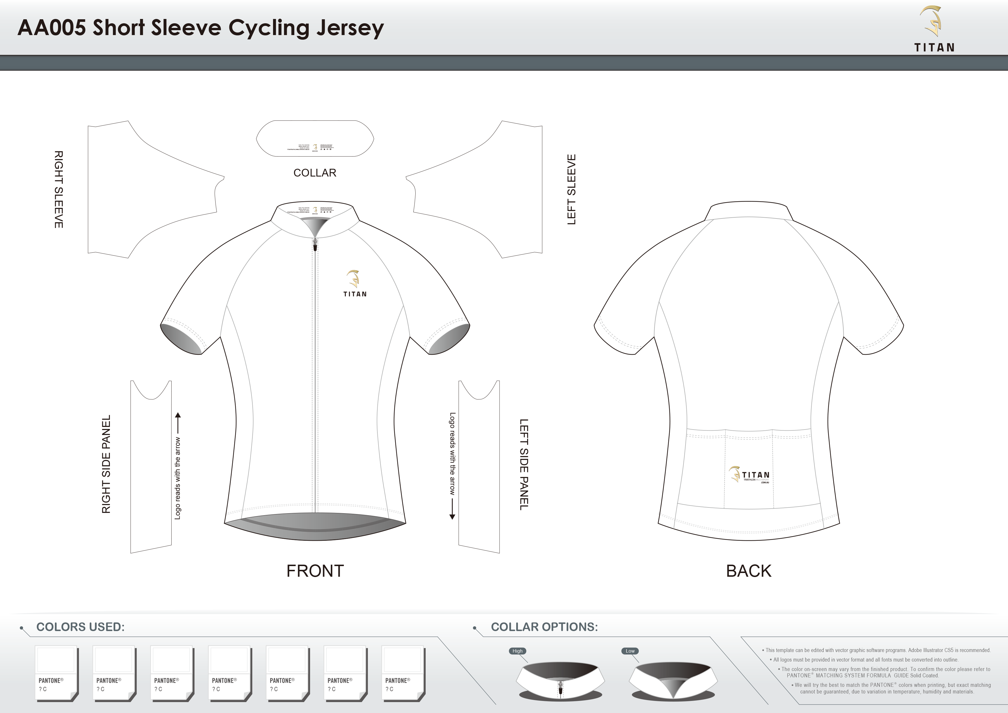 AA005 SS Cycling Jersey