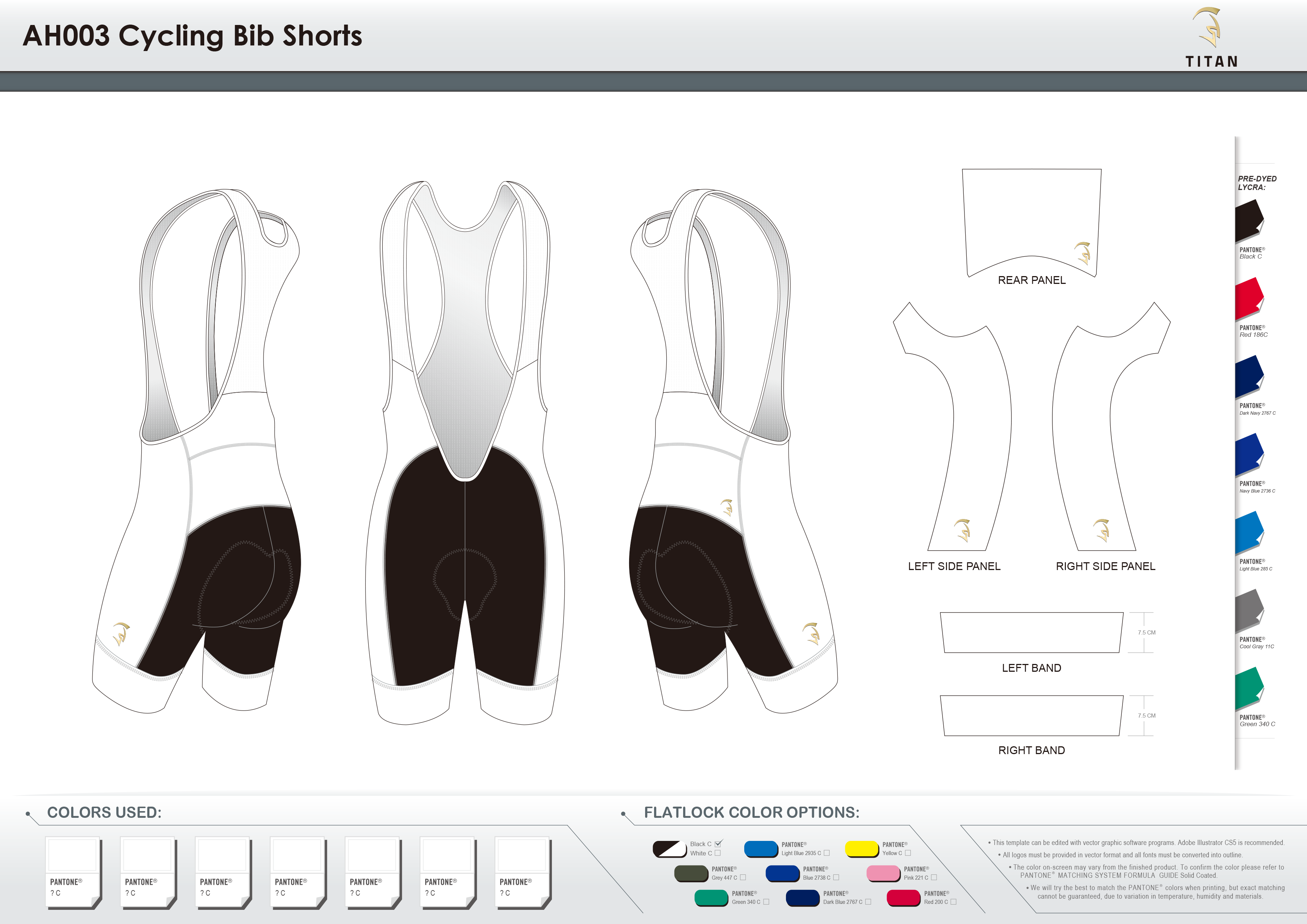 AH003 Cycling Bib Shorts