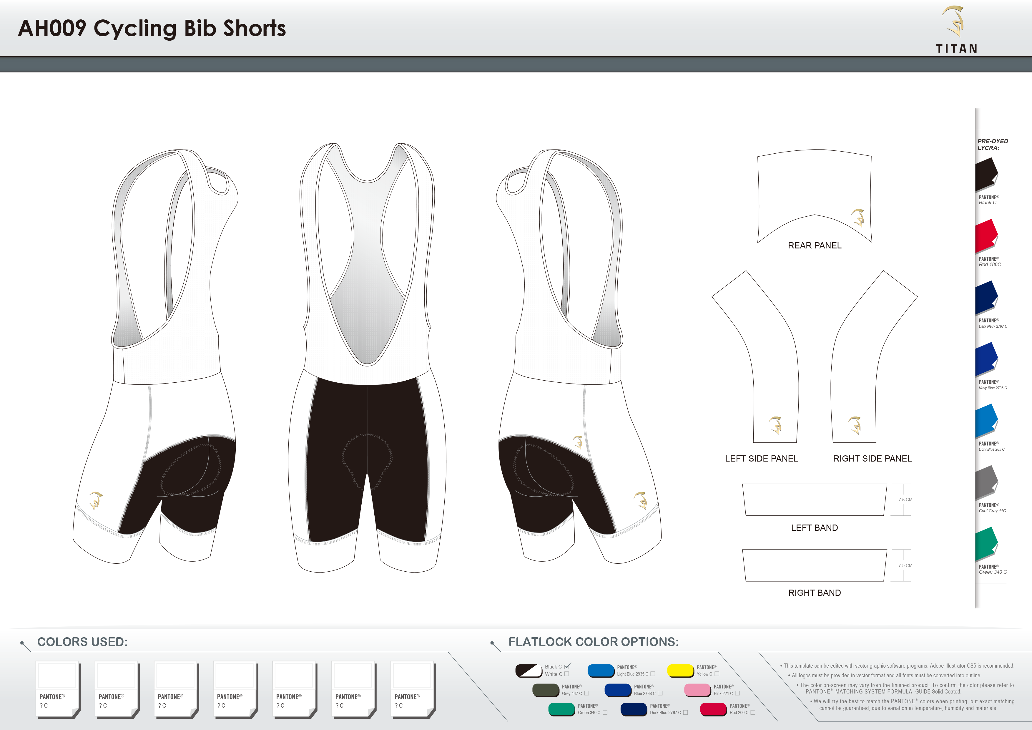 AH009 Cycling Bib Shorts
