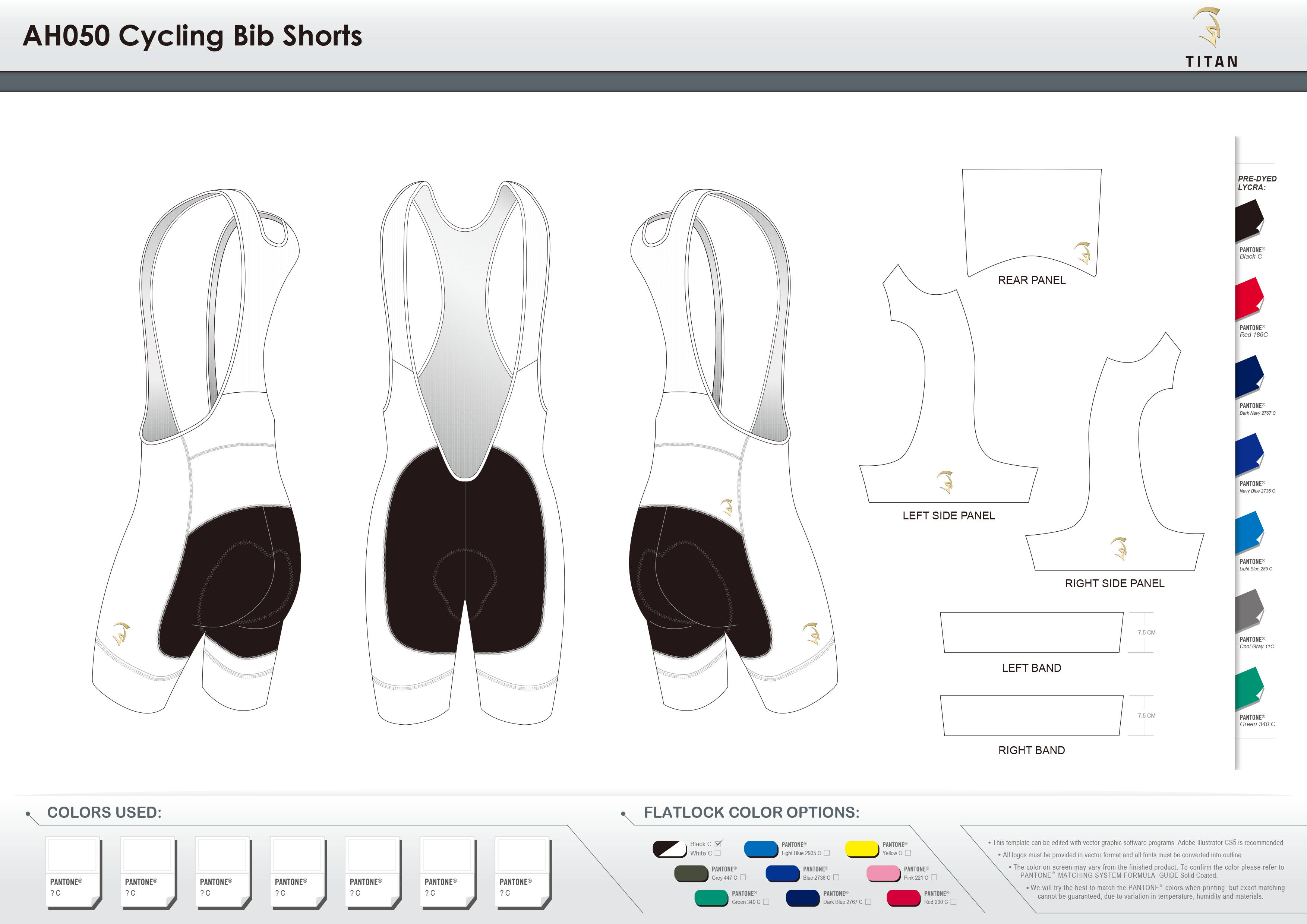AH050 Cycling Bib Shorts