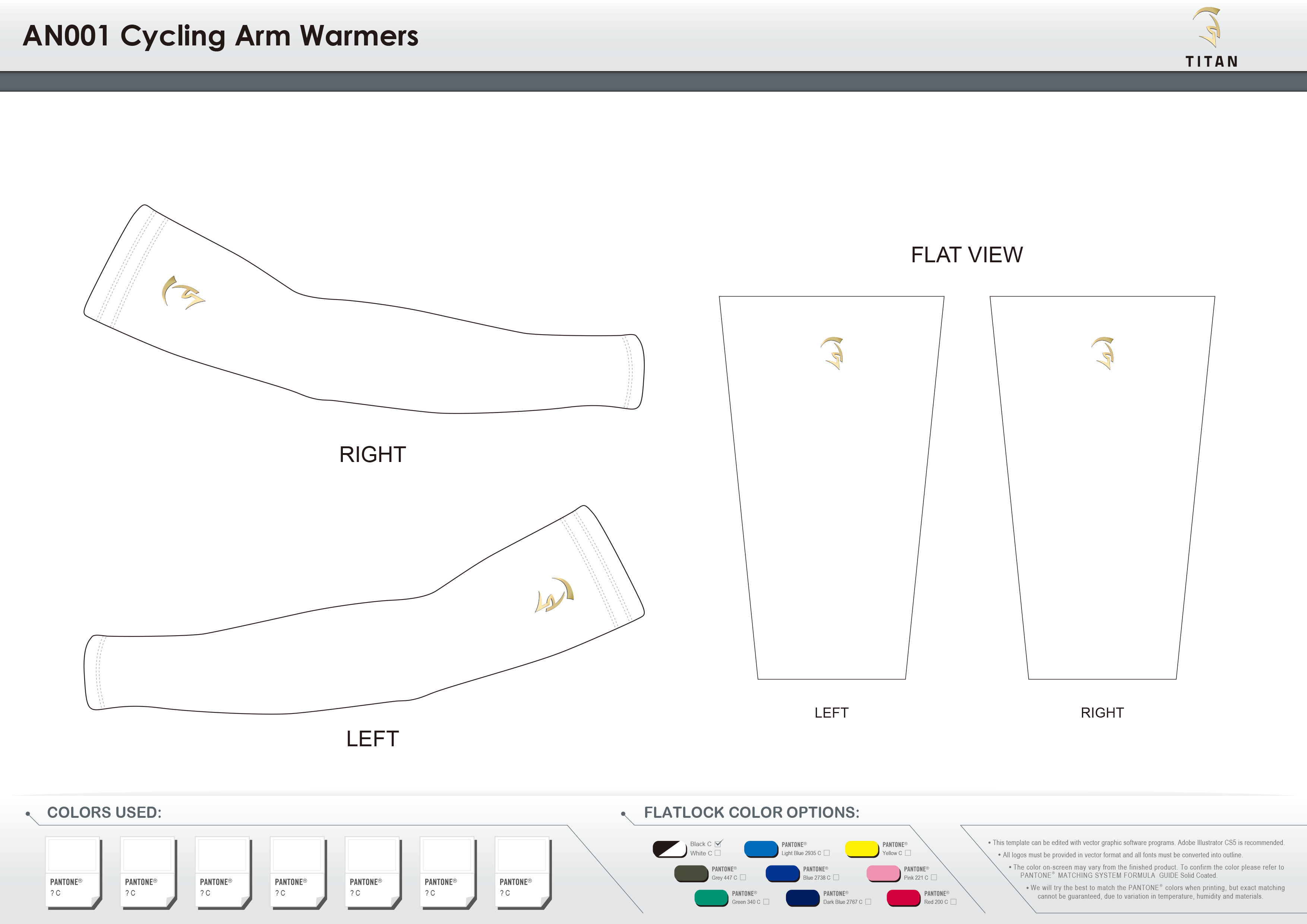 AN001 Cycling Arm Warmers