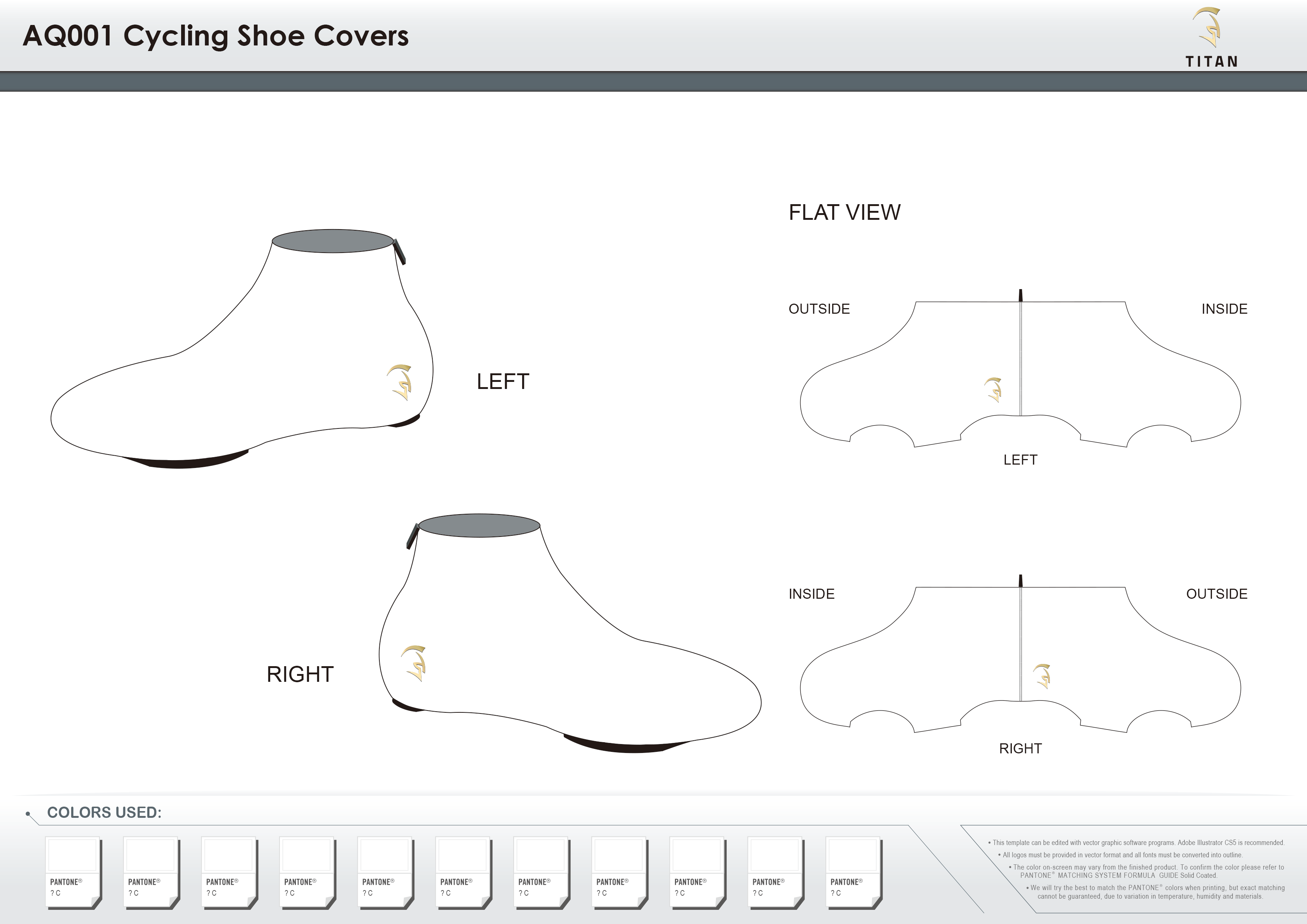 AQ001 Cycling Shoe Covers